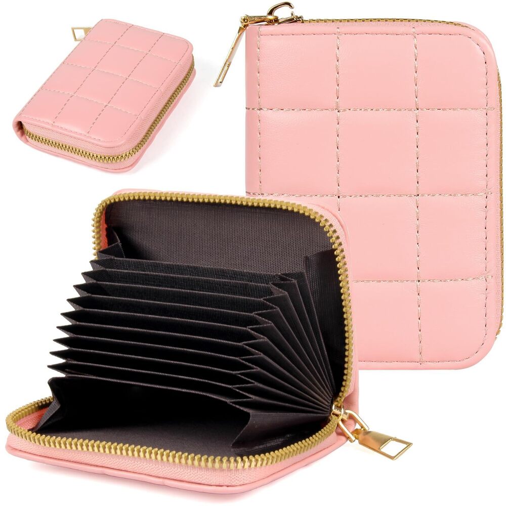 5325 Credit Card Wallet RFID Card Case Wallet Zipper Card Cases Holder